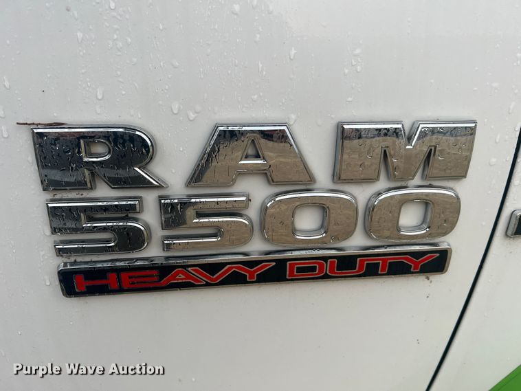 image for item MR9992 2017 Dodge Ram 5500HD SLT  rollback truck