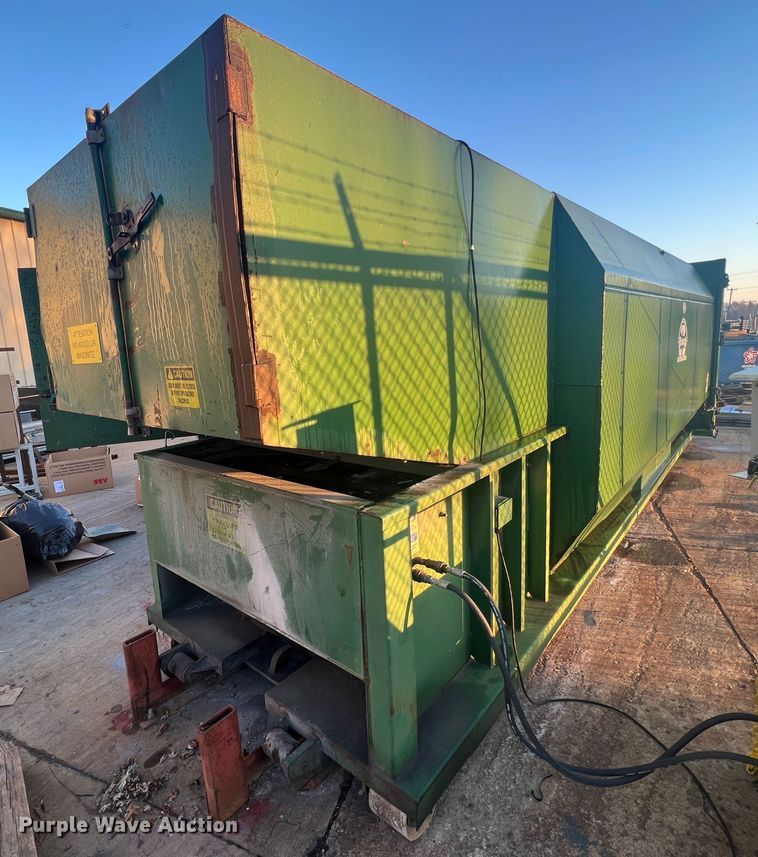 image for item MS9002 2005 Cram-A-Lot SCR-T2-38  roll-off trash compactor