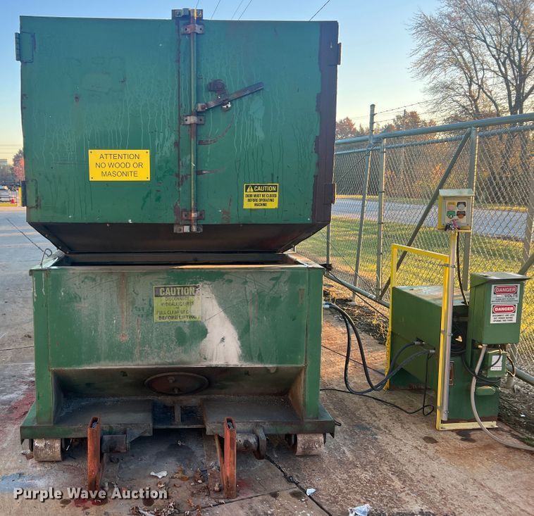 image for item MS9002 2005 Cram-A-Lot SCR-T2-38  roll-off trash compactor