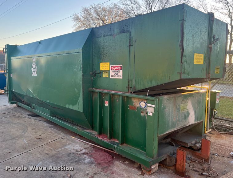 image for item MS9002 2005 Cram-A-Lot SCR-T2-38  roll-off trash compactor