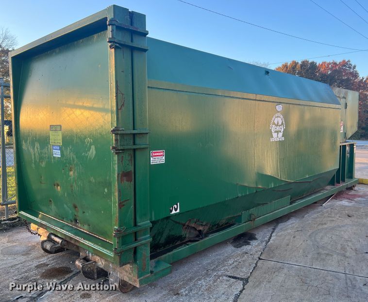 image for item MS9002 2005 Cram-A-Lot SCR-T2-38  roll-off trash compactor