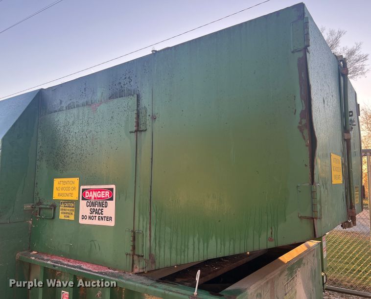 image for item MS9002 2005 Cram-A-Lot SCR-T2-38  roll-off trash compactor