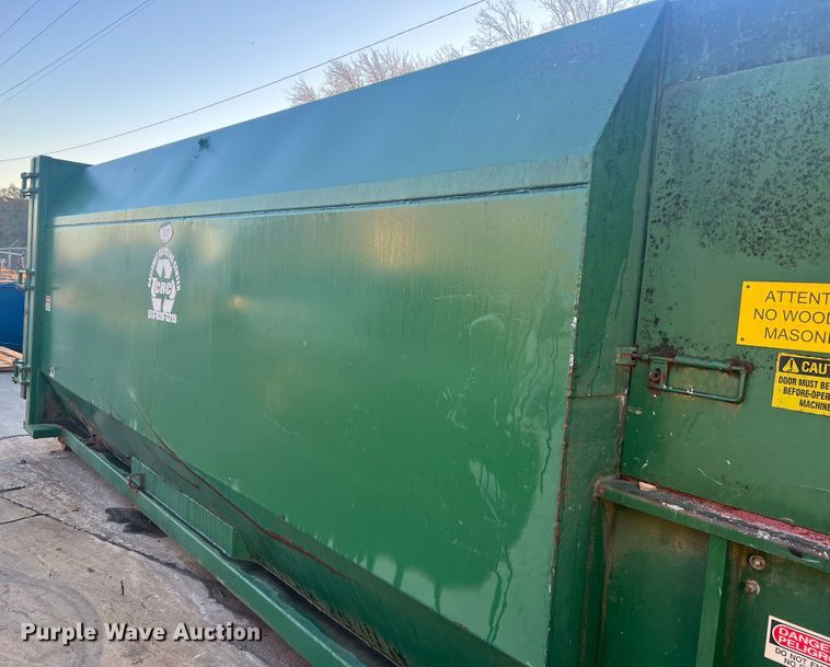 image for item MS9002 2005 Cram-A-Lot SCR-T2-38  roll-off trash compactor