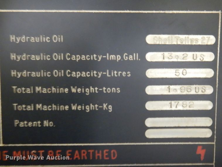 image for item MW9314 Samco-Strong Limited Series SLS  clicker press