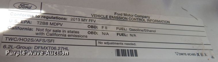 image for item MW9328 2013 Ford F350 Super Duty XLT  Crew Cab pickup truck