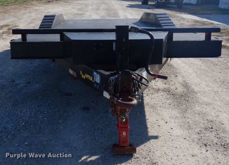 image for item MW9361 2018 Doolittle  tilt deck utility trailer