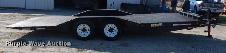 image for item MW9361 2018 Doolittle  tilt deck utility trailer