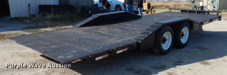 image for item MW9361 2018 Doolittle  tilt deck utility trailer