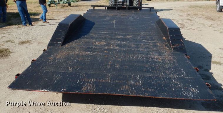 image for item MW9361 2018 Doolittle  tilt deck utility trailer