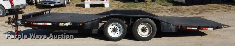 image for item MW9361 2018 Doolittle  tilt deck utility trailer