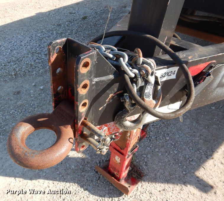 image for item MW9361 2018 Doolittle  tilt deck utility trailer