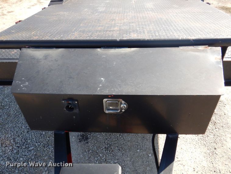 image for item MW9361 2018 Doolittle  tilt deck utility trailer