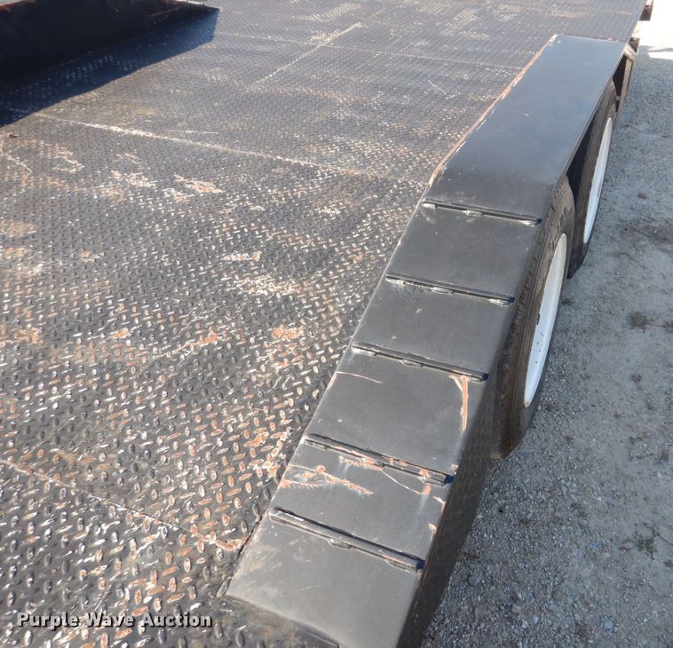 image for item MW9361 2018 Doolittle  tilt deck utility trailer