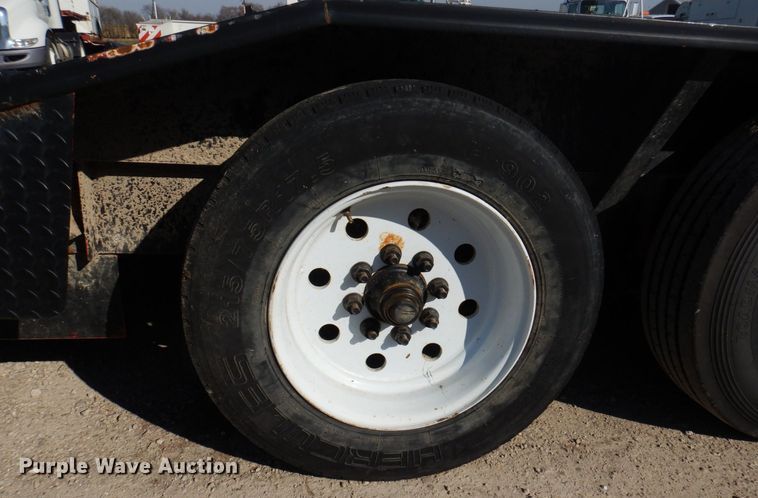 image for item MW9361 2018 Doolittle  tilt deck utility trailer