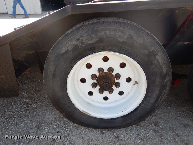 image for item MW9361 2018 Doolittle  tilt deck utility trailer