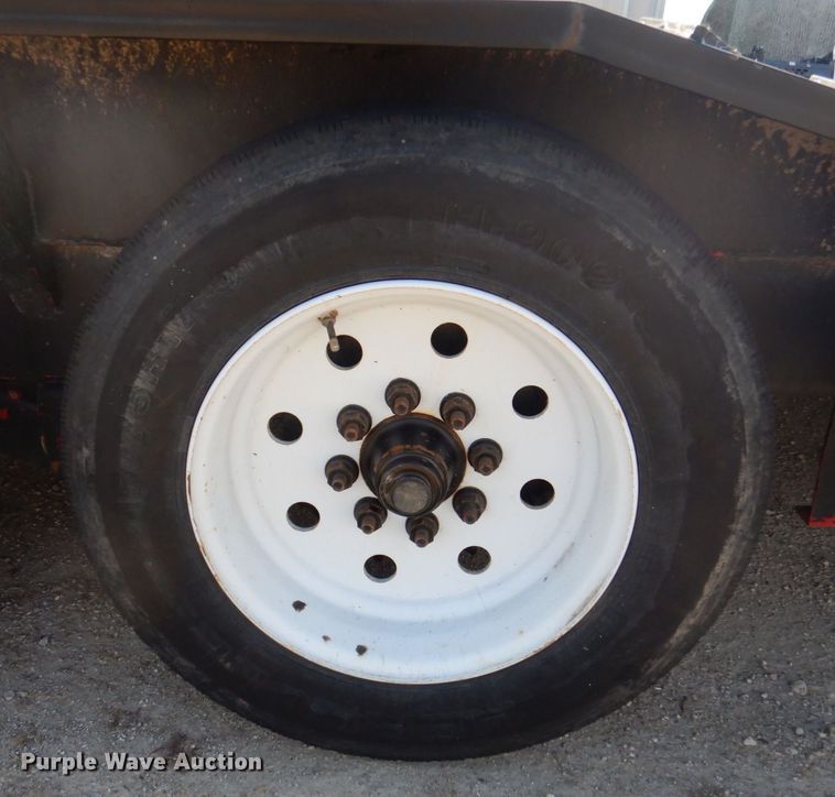 image for item MW9361 2018 Doolittle  tilt deck utility trailer