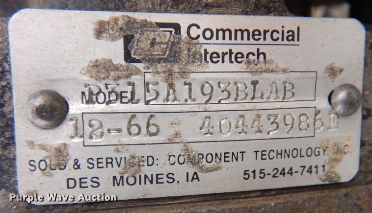 image for item MW9383 GPI C200  compactor pump