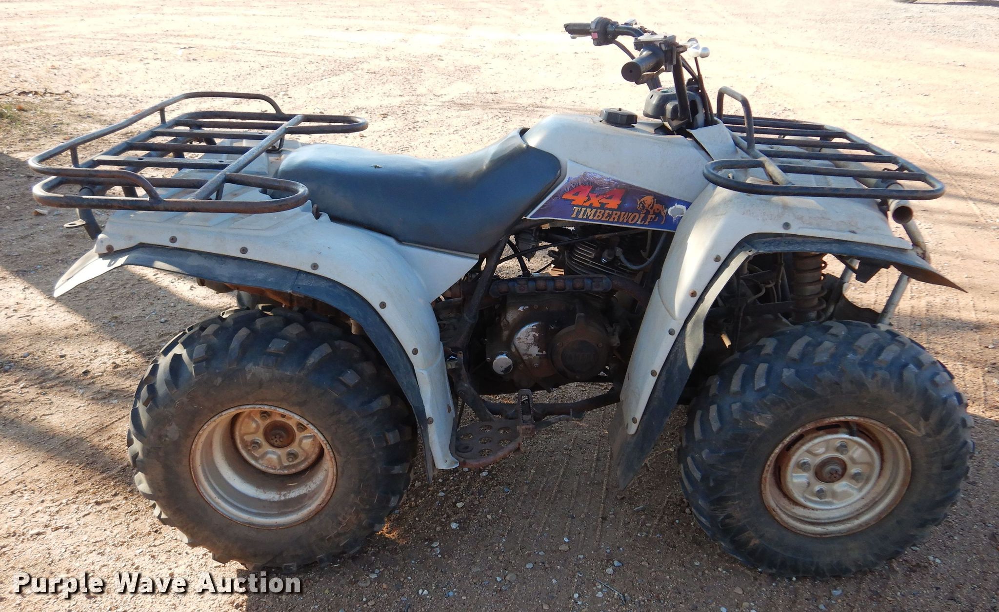 1998 Yamaha Timberwolf ATV in Murdock, KS Item KJ9027 sold Purple Wave