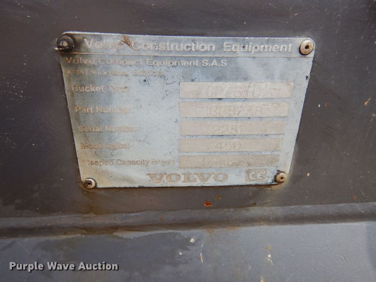 image for item DJ0825 2013 Volvo BL60B  backhoe