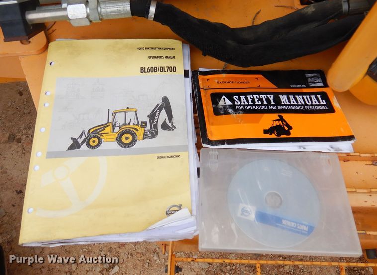 image for item DJ0825 2013 Volvo BL60B  backhoe