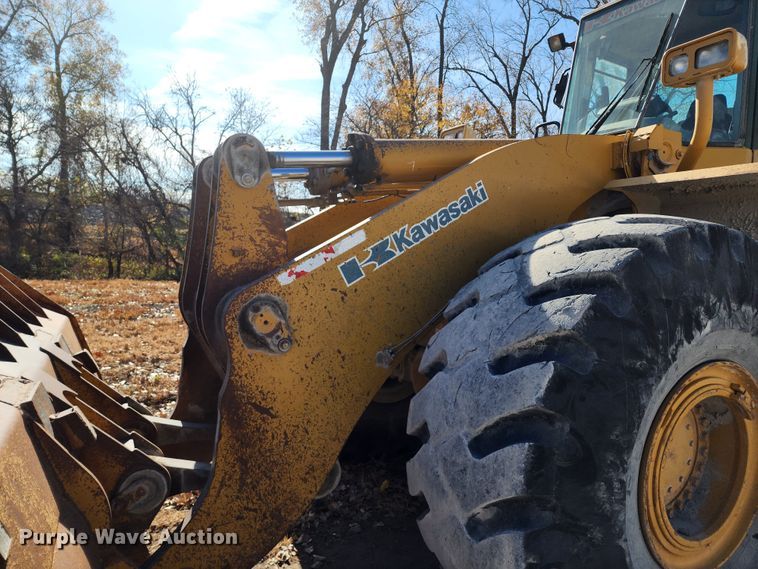 image for item DM4819 2005 Kawasaki 95ZV  wheel loader