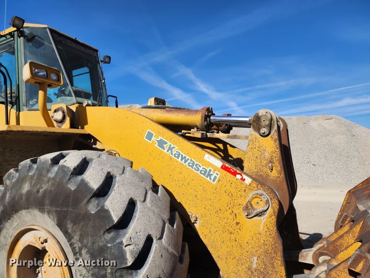 image for item DM4819 2005 Kawasaki 95ZV  wheel loader