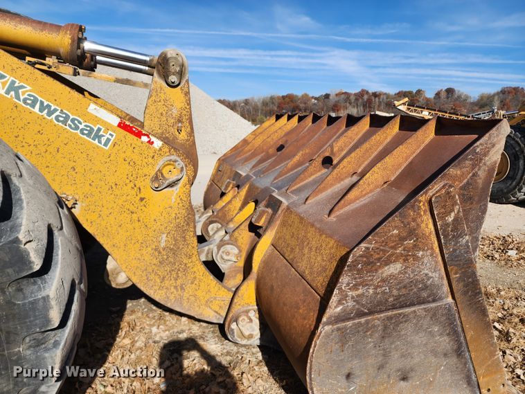 image for item DM4819 2005 Kawasaki 95ZV  wheel loader