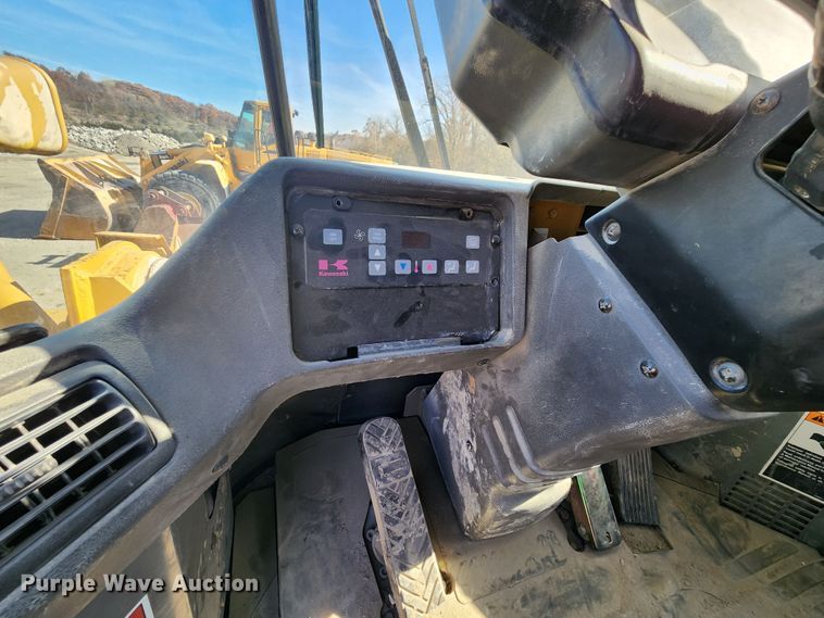 image for item DM4819 2005 Kawasaki 95ZV  wheel loader