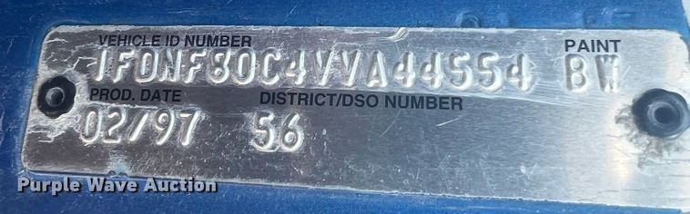 image for item DM8099 1997 Ford F800  utility / service truck