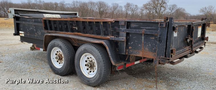 image for item DM8104 2014 Carry-On  dump trailer