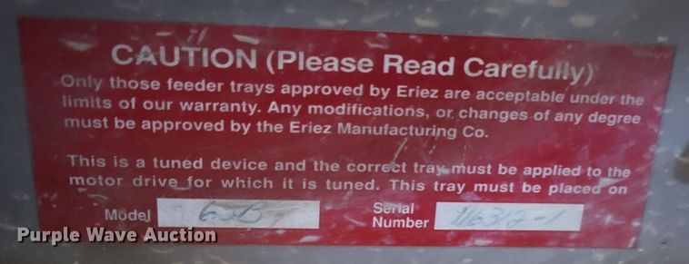 image for item DO3422 Eriez  sand bagging system