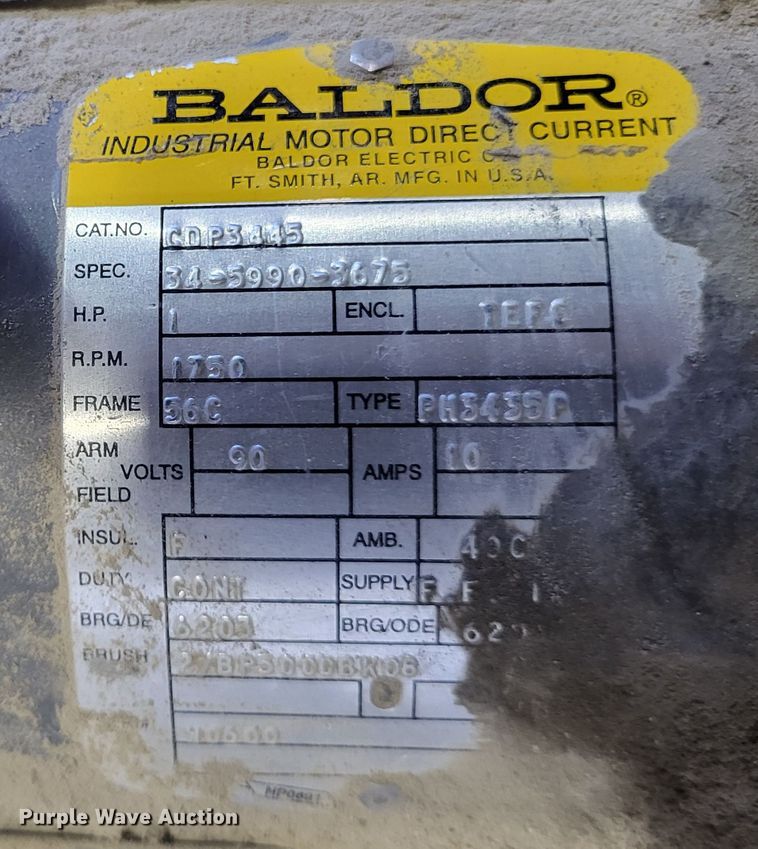 image for item DO3422 Eriez  sand bagging system