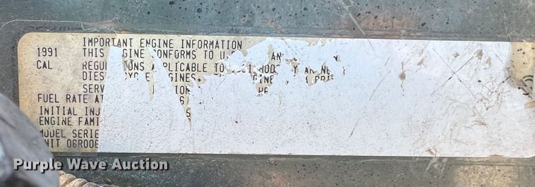 image for item DO8859 1992 Freightliner FLD  flatbed truck