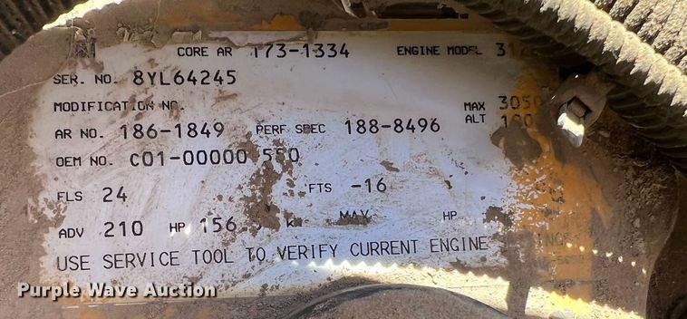 image for item DO8861 2001 Peterbilt 330  dump truck