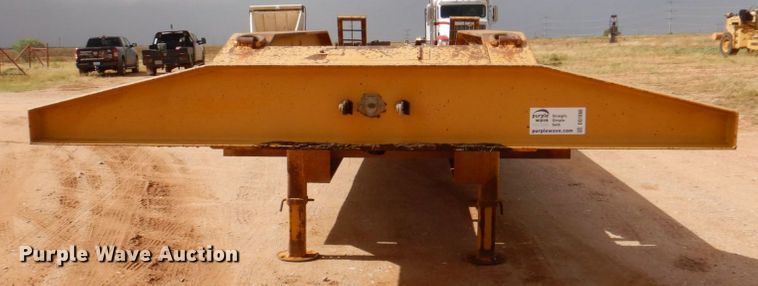 image for item DQ1866 1995 McDaniel 18DE-35-2  equipment trailer