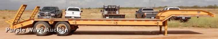 image for item DQ1866 1995 McDaniel 18DE-35-2  equipment trailer