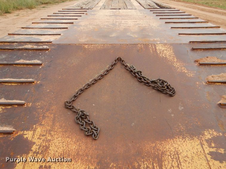 image for item DQ1866 1995 McDaniel 18DE-35-2  equipment trailer