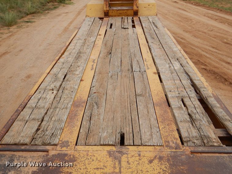 image for item DQ1866 1995 McDaniel 18DE-35-2  equipment trailer