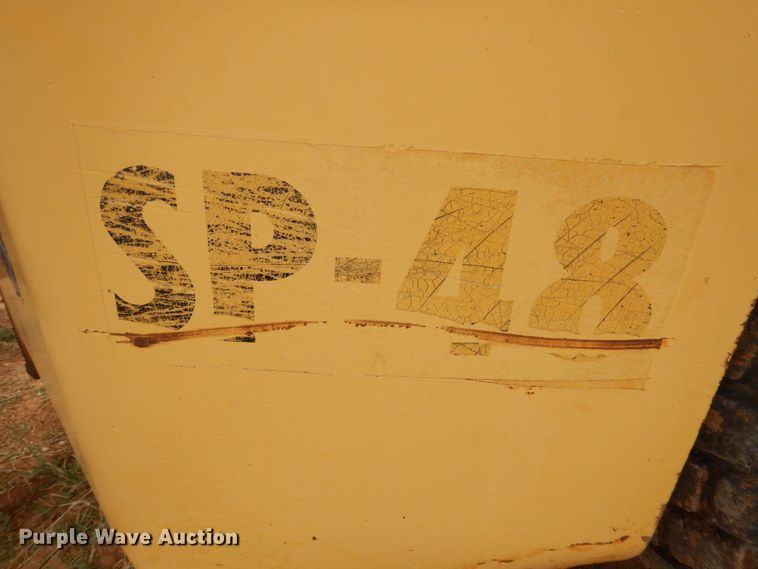 image for item DQ1867 1980 Ingersoll Rand SP-48  single drum roller