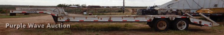 image for item DQ1868 2003 Load King  equipment trailer