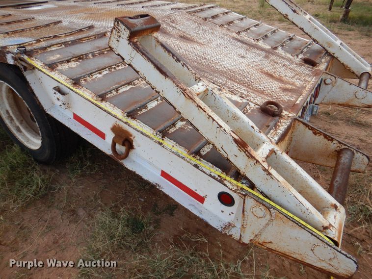 image for item DQ1868 2003 Load King  equipment trailer