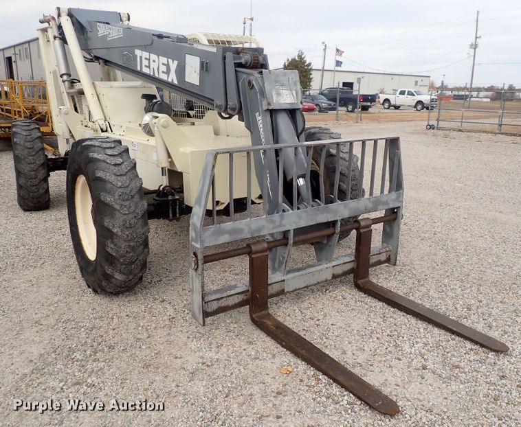 image for item DQ3086 2001 Terex SS842C Turbo  telehandler