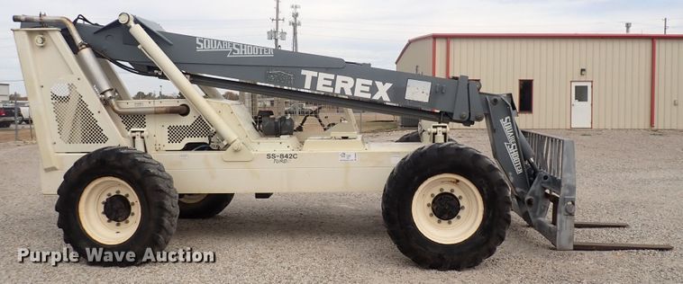 image for item DQ3086 2001 Terex SS842C Turbo  telehandler