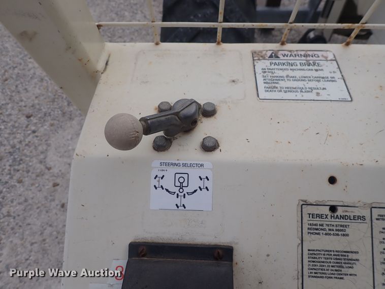 image for item DQ3086 2001 Terex SS842C Turbo  telehandler