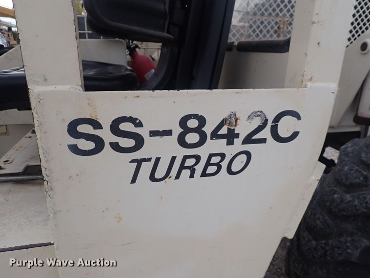 image for item DQ3086 2001 Terex SS842C Turbo  telehandler