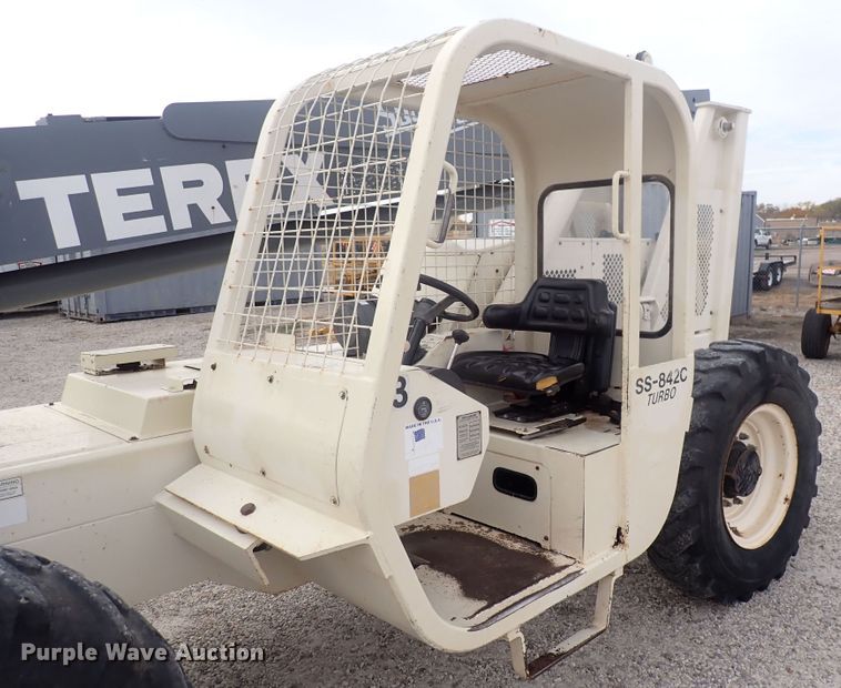 image for item DQ3086 2001 Terex SS842C Turbo  telehandler