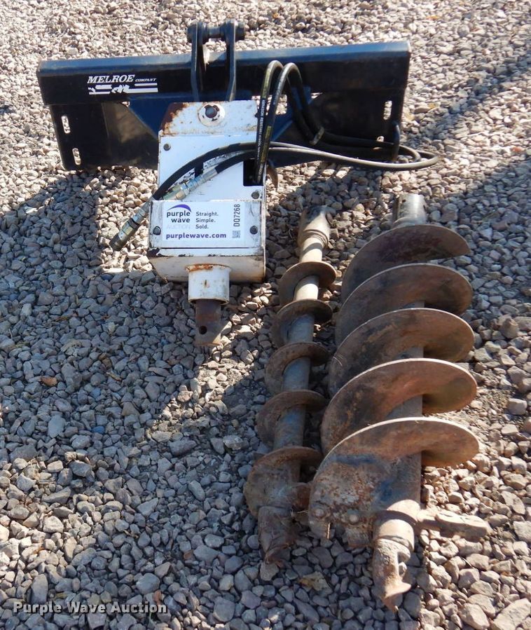 image for item DQ7268 Bobcat 12  skid steer auger