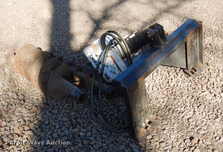 image for item DQ7268 Bobcat 12  skid steer auger