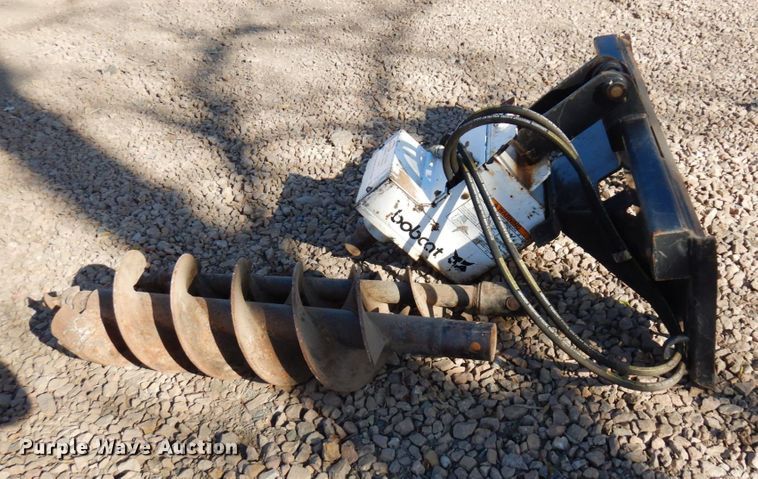 image for item DQ7268 Bobcat 12  skid steer auger
