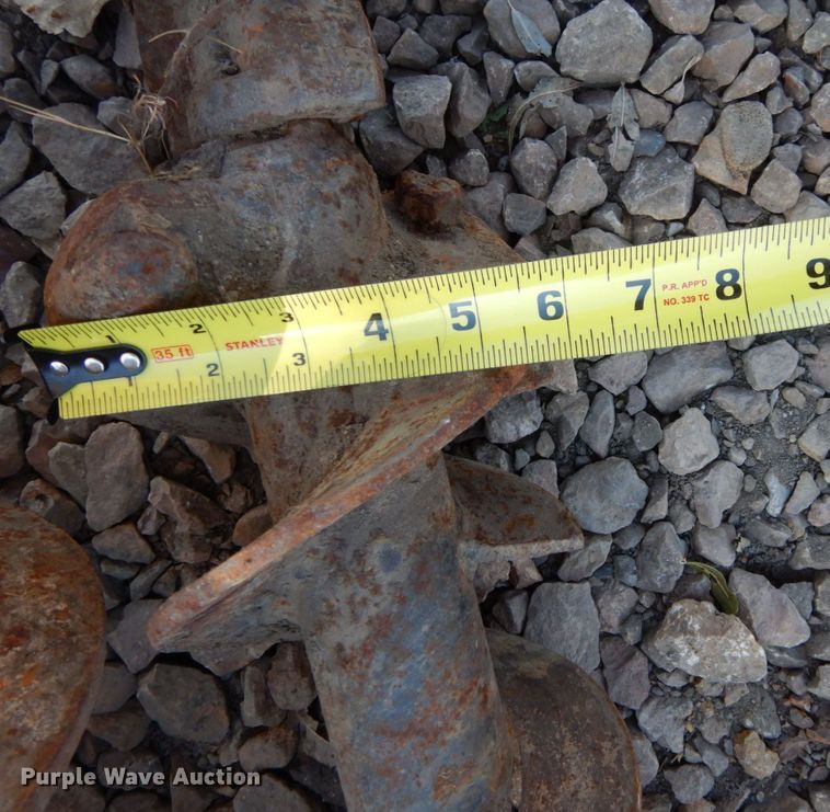 image for item DQ7268 Bobcat 12  skid steer auger